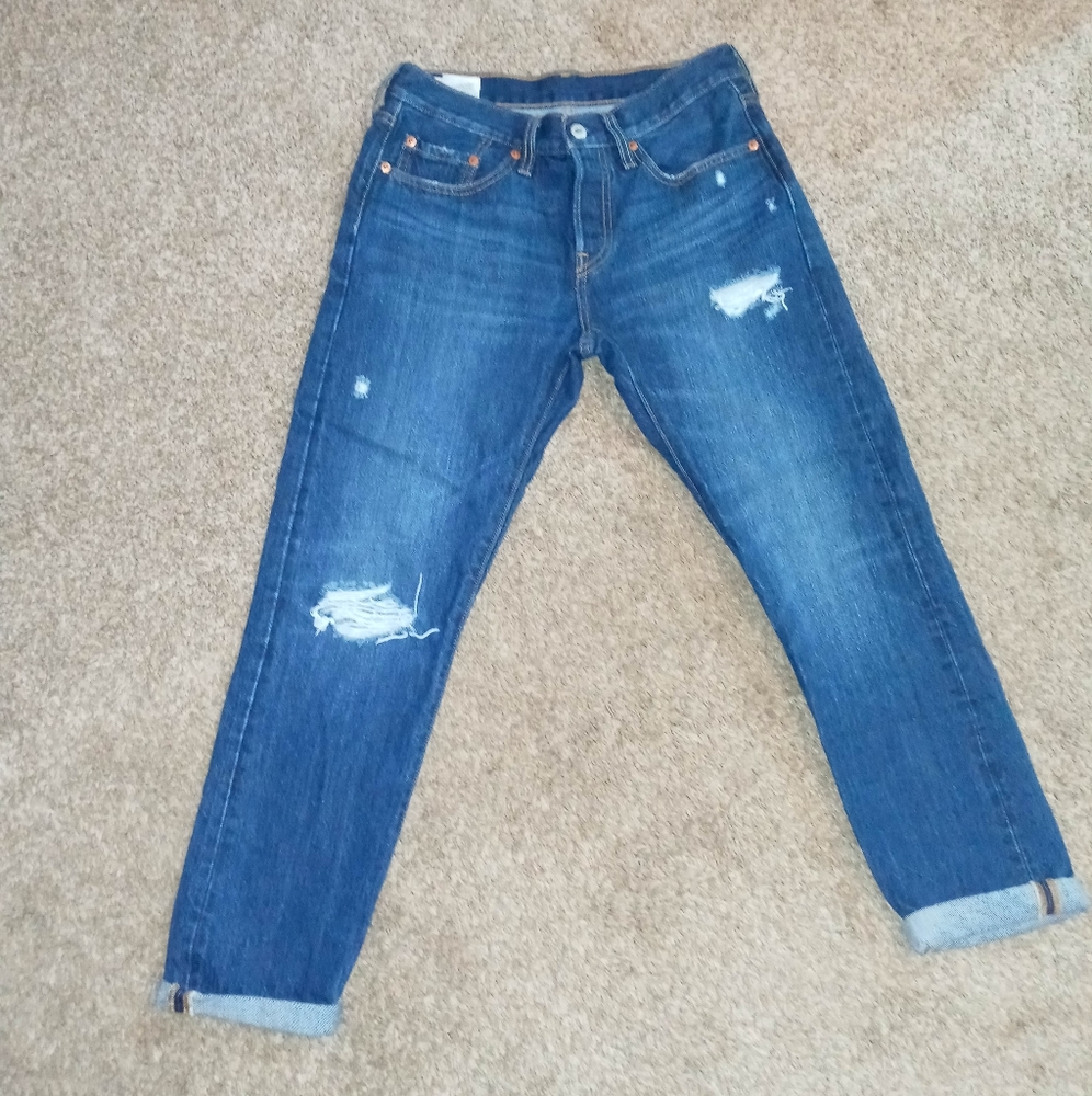 Levi Strauss 501 mom jeans